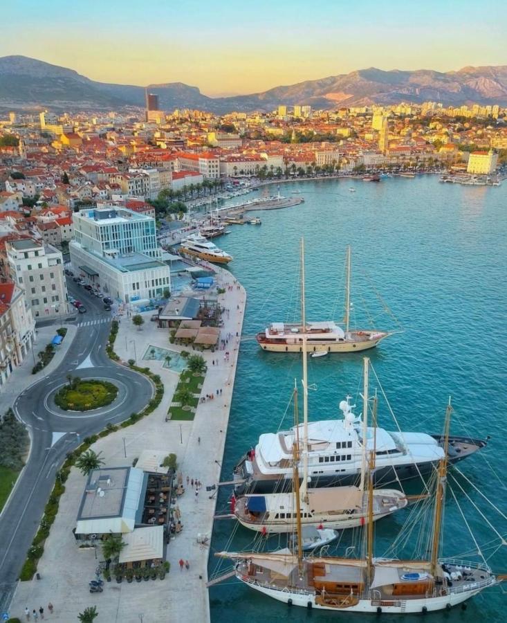 Apartman Luna Split Modern Sea View Apartment Exterior foto